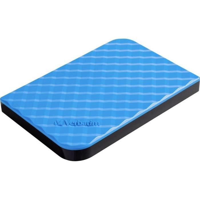 Disque dur externe 25 1 To Verbatim Store n Go bleu USB