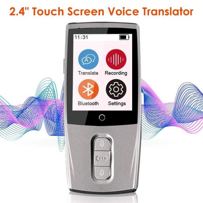 Traducteur Vocal Intelligent 13 – Traduction Instantanée Hors Ligne – Neuf