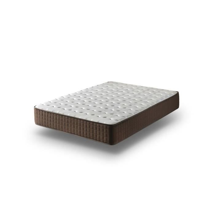 Matelas viscoélastique - IKON SLEEP - Dogma Titanium - 120x190 cm - Anti-acarien - Mousse Haute Résilience Matelas viscoélastique - IKON SLEEP - Dogma Titanium - 120x190 cm - Anti-acarien - Mousse Haute Résilience