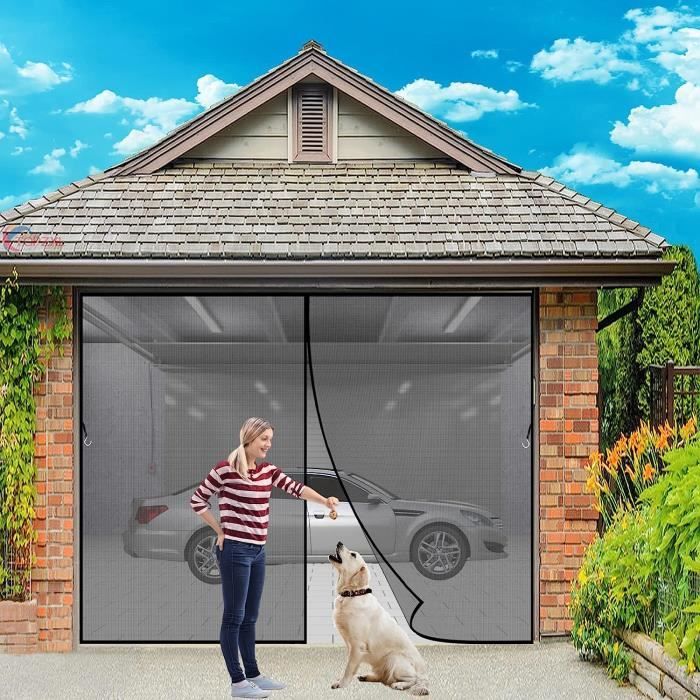 Moustiquaire Magnétique Pour Porte – 80 X 220 Cm, Rideau Anti-moustiques Blanc