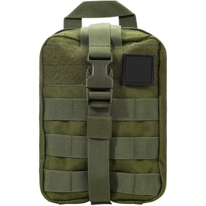 Pochette Tactique IFAK Compacte - Compatible MOLLE Et Ceinture - Avec Support De Garrot - Pour Airsoft, Chasse
