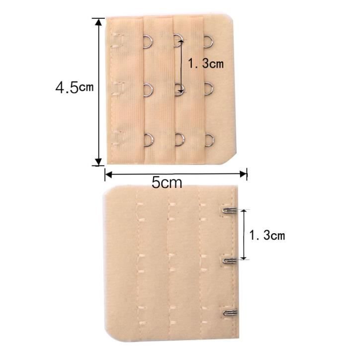 Sangles D'extension Pour Soutien-gorge - 3 Pièces Réglables En Nylon élastique - Pour Plus De Confort Pendant La Grossesse Ou Les Variations De Poids - 11