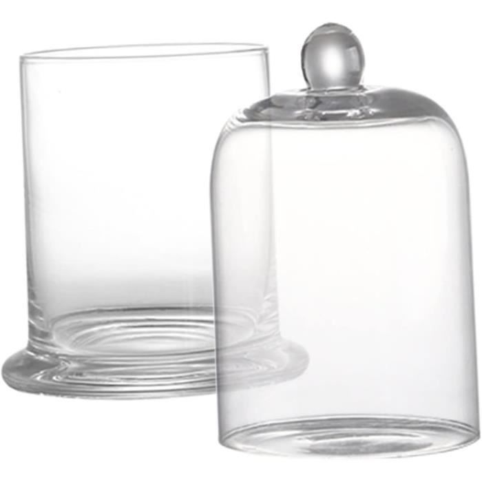 Cloche En Acrylique - Couvercle Dôme Pour Assiettes, Tasses, Cocktails - Protection Aliments/Boissons - Pour BBQ, Présentation
