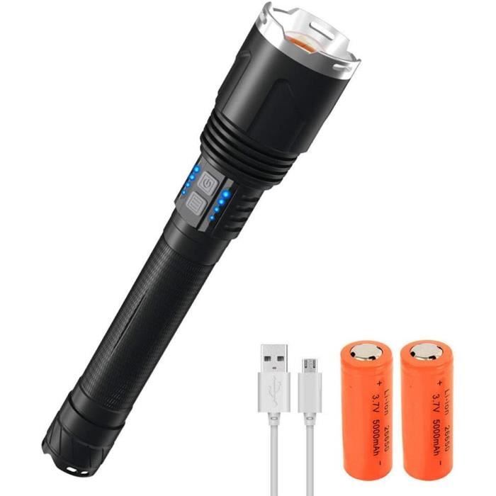 WholeFire Lampe Torche LED Rechargeable De 90 000 | FindTheDeal
