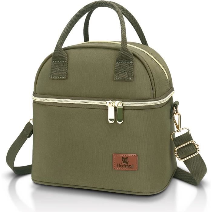 Sac Isotherme Jiuzcare 9L - Repas Travail/École - Portable, Léger - Pour Pique-nique Et Camping