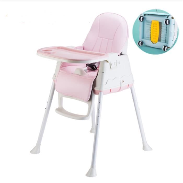 Fantaisie Chaise Haute Pour Bebe 3 En 1 Modulable Selon L Age Plus De 6 Mois Amovible Reglage En Hauteur Rose Cdiscount Puericulture Eveil Bebe