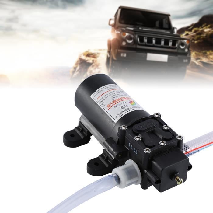 Pompe à Vidange Huile Moteur 12V 60W AIUPHING - Pour Moto, Voiture, Camion - Débit 1L/min