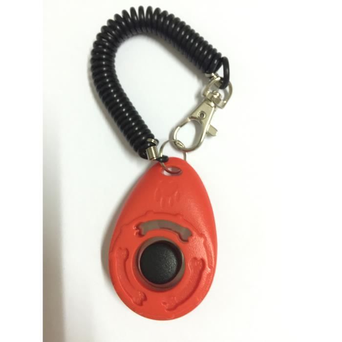 Animal De Compagnie Animaux Entrainement Clicker Avec Corde Pour Entrainement Chien Les Chiots Chats Pair L Elephant Rouge Cdiscount Animalerie