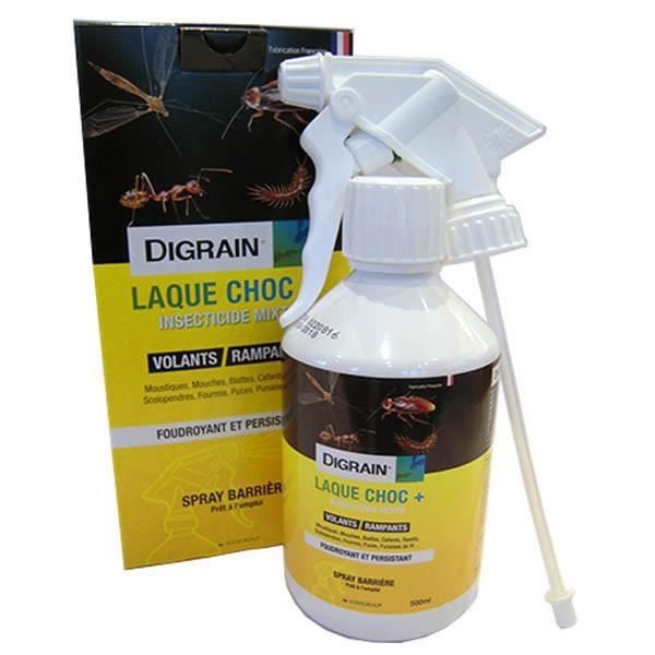Digrain Laque Choc 500ml Anti Cafards Achat Vente Produit