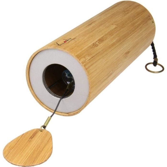 Sculptures cinétiques à vent Koshi Terra Carillon Beige 10872
