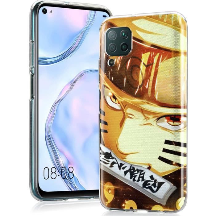Coque Huawei P40 Lite Naruto Rage Ultra mince Gel Souple