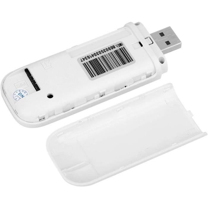 Adaptateur Réseau USB, Clé De Modem USB, Fonction De Partage Grande Memoire Haute Vitesse Pour Visite A Domicile Pour Lexterieur Et Linterieur Sur Le Bus Ou Dans Lawith Wifi Avis Fiche Technique
