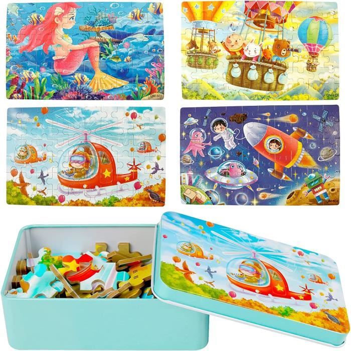 INSCAPE Boîte Puzzle Da Vinci - Escape Room En Bois - Jeu Réutilisable Pour Adultes Et Enfants