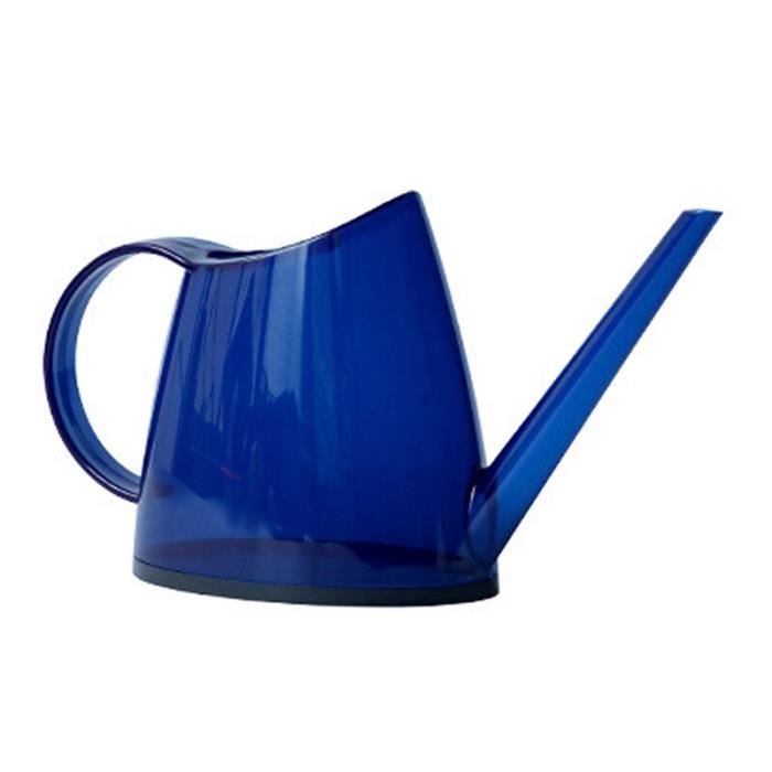 Arrosoir Jardin 4 Litres – Bec Long, Plastique Bleu, Poignée Ergonomique, Intérieur/Extérieur