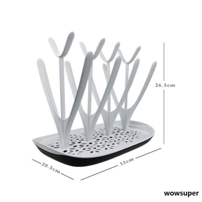 accessoires Summerwindy Egouttoir design 8 biberons noir /& blc