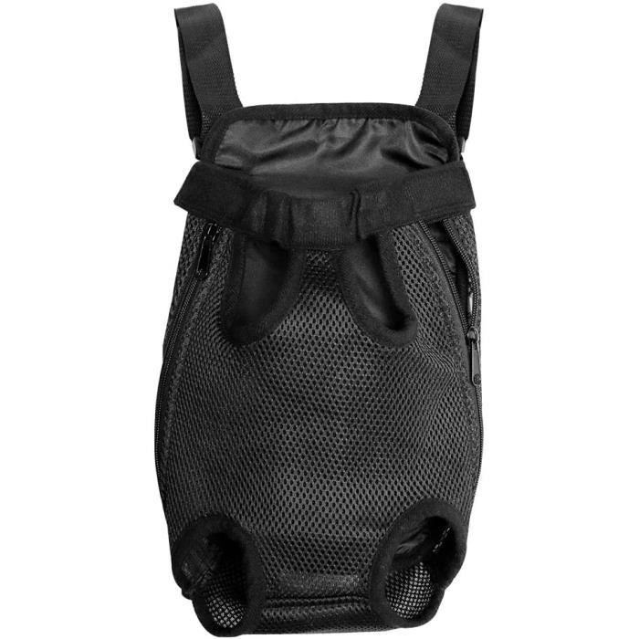 NATUYA Sac De Transport Réglable à L'avant Pour Animal Domestique, Sac De Voyage, Tapis Inférieur, Sac De Transport Pour Petit Chien, Chat, Chiot, Voyage, Randonnée, Camping(Gris