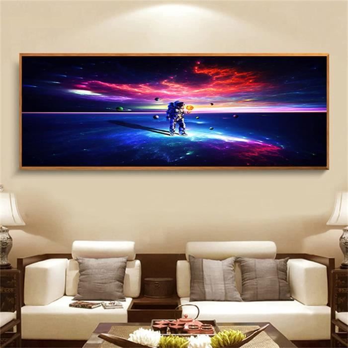 Diamond Painting Astronaute Planète Space Painting Diamond Painting