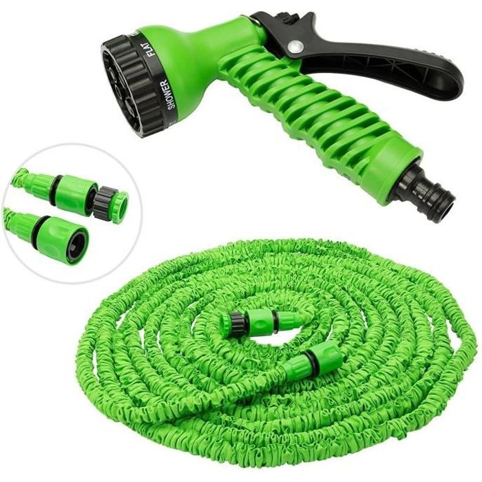 Guilty Gadgets Tuyau darrosage pour arrosage de 10 m de Long et pour la Piscine des Enfants 