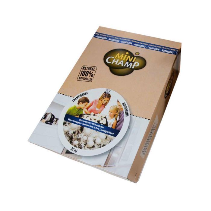 Kit culture champignons de Paris Blanc Minichamp 7.5 litres. Cdiscount Jardin