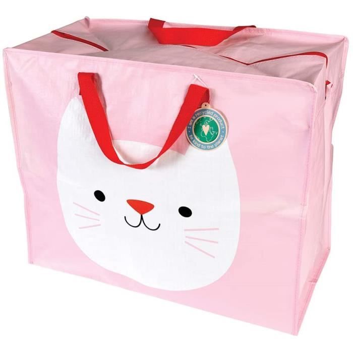 Sac plastique shop avec fermeture éclair