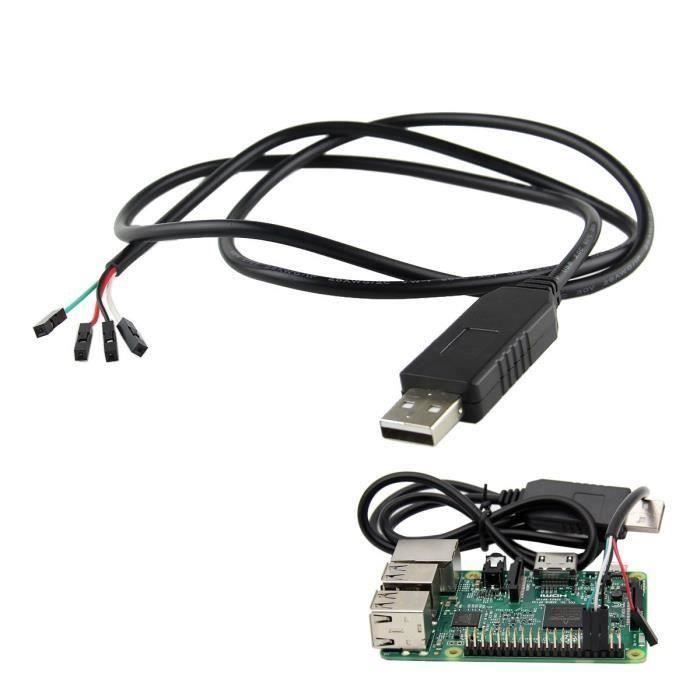 Câble USB Vers TTL FT-232 6 Broches - Convertisseur Série Pour Débogage Industriel, Compatible Win/Mac/Linux
