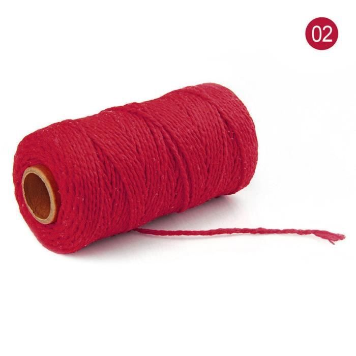 Bonnie 6 mm Artisanat Cordon – Idéal pour macramé et autres