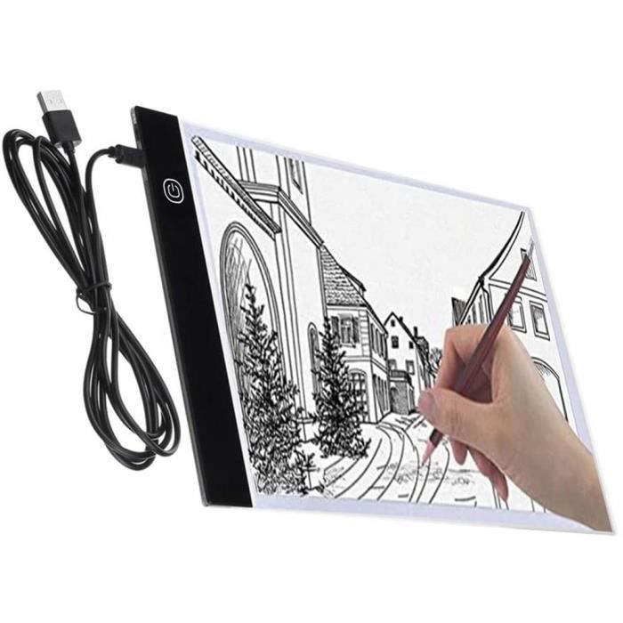 Boîte Lumineuse A1 Rechargeable – Format A1 (90x50 Cm), 3 Couleurs, 6 Niveaux Luminosité, Pour Dessin, Vinyle, Diamant - 2