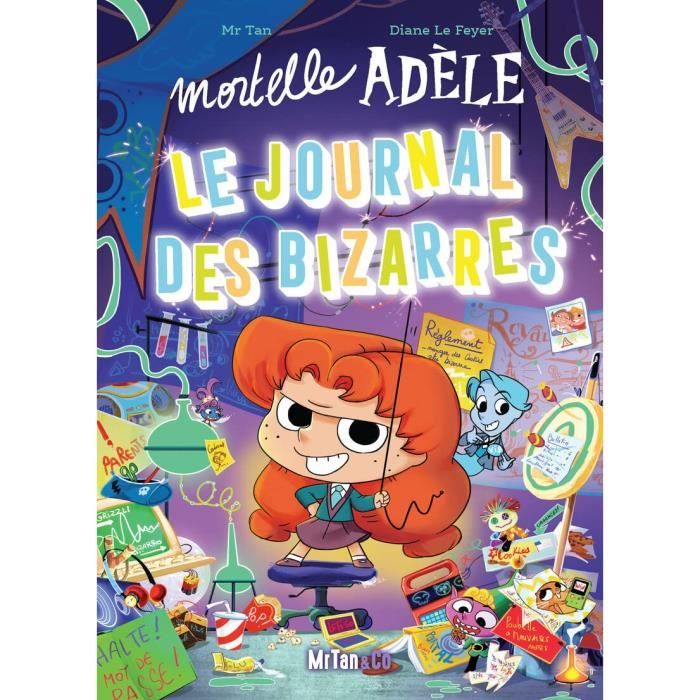 Mortelle Adèle - Le Journal des Bizarres - Cdiscount Librairie