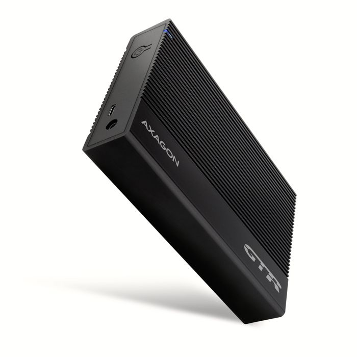 Boîtier externe - AXAGON - EE35-GTR - USB-C 3.2 Gen 1 - SATA 6G - 3.5 pouces - Noir
