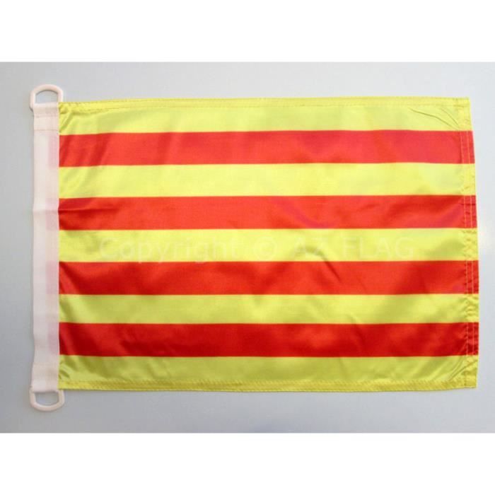 Drapeau Autriche Nautique - 45x30 Cm, Maille Bloquée, Anneaux Plastiques, Pour Bateau Et Extérieur - 6