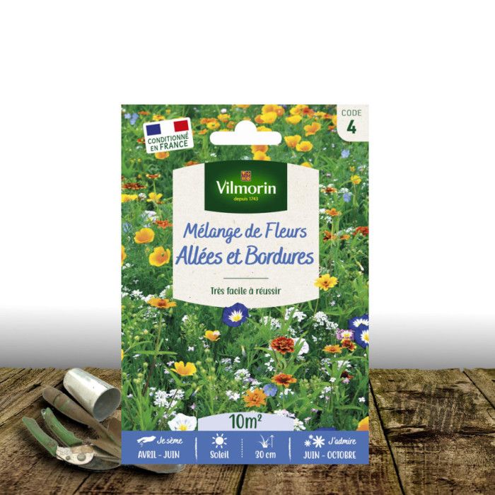 Comparer les prix de Graines en mélange de Fleurs - Fleurs couvre-sol, allées et bordures