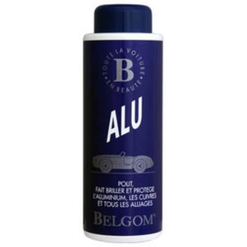 BELGOM - Alu 500Ml - Idéal pour le Polissage de l'Aluminium - Simple d'utilisation - Redonne de la Brillance à votre Moto