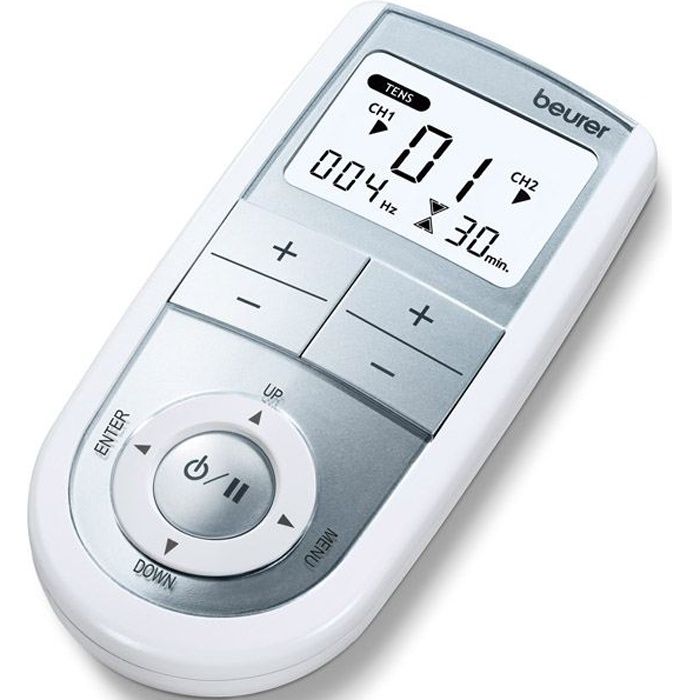 Appareil d electrostimulation BEURER EM41 Therapie anti douleur stimulation musculaire et massage Cdiscount Electromenager