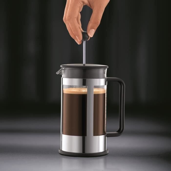 Bodum 1783-01 kenya cafetière à piston 3 tasses 0.35 l noire BODUM Pas
