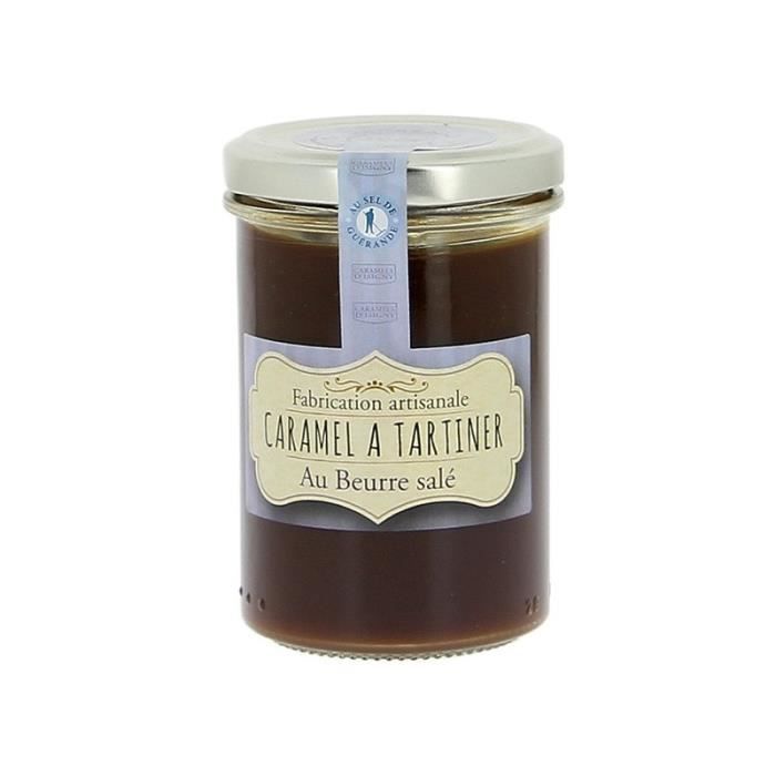 Caramels d'Isigny Caramel à tartiner au beurre salé 250g Made in