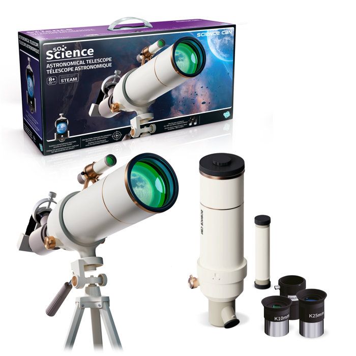Canal Toys - So Science - Télescope astronomique avec support smartphone et oculaires 40x/16x - COS 002