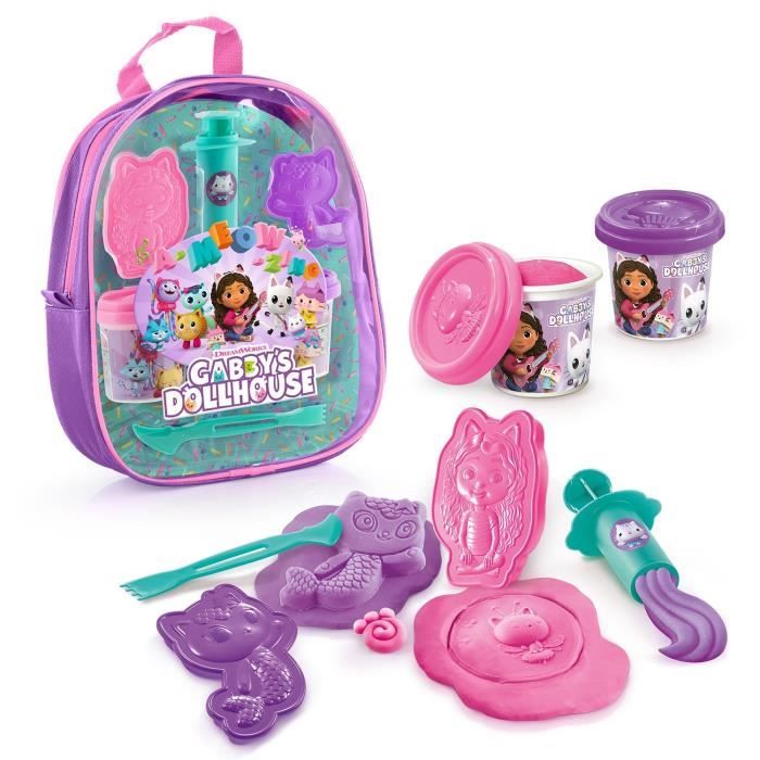Sac À Dos De Pâte À Modeler Canal Toys GAB 002 – Inclus 2 Pots, 2 Moules