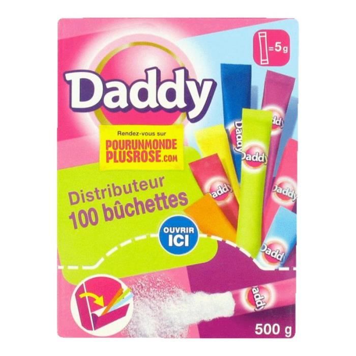 Daddy bûchettes de sucre x100