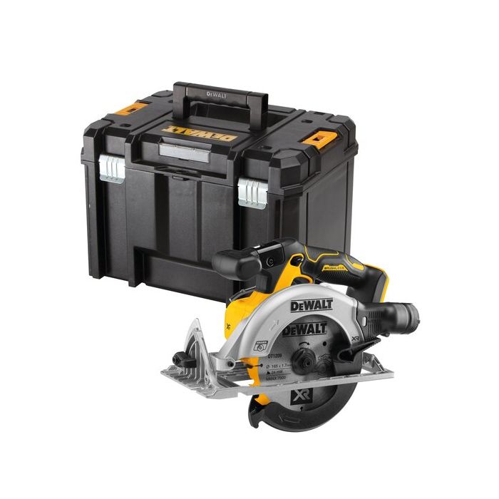 Scie circulaire 165 mm XR 18V DEWALT + coffret Tstak DCS565NT XJ