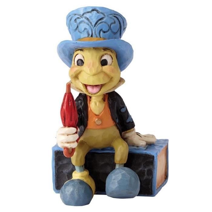 Mini figurine - DISNEY INTERACTIVE STUDIOS - Jiminy Cricket - effet bois - peint à la main - Collection Disney Traditions Jim Shore Mini figurine - DISNEY INTERACTIVE STUDIOS - Jiminy Cricket - effet bois - peint à la main - Collection Disney Traditions Jim Shore
