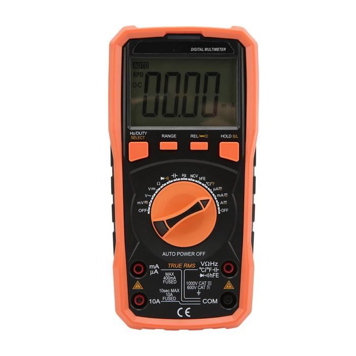 Multimètre Numérique UA6243L 1999 Counts - Mesure Capacité, Résistance, Inductance - Neuf