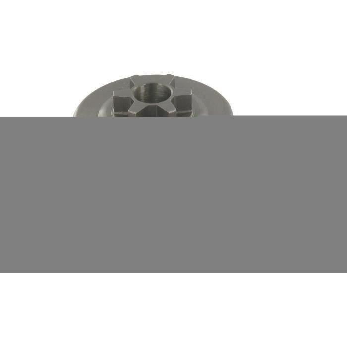 Pignon étoile 3/8 lp - 6 dents adaptable pour tronçonneuse OLEO-MAC modèles 233, 234, 240, 241, 244,