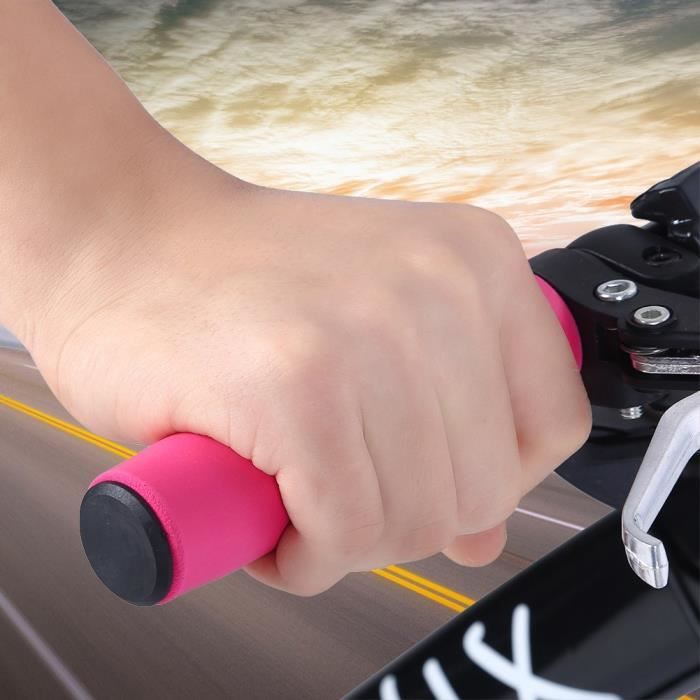 Poignée De Vélo En Plastique Guidon VTT Antidérapant Confort Poignées Poignée De Vélo En Plastique Guidon VTT Antidérapant Confort Poignées