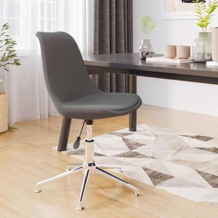 Lot De 6 Chaises Pivotantes Design – Confort Ergonomique Rembourré – Pour Salle à Manger, Salon, Bureau – 120 Kg Max