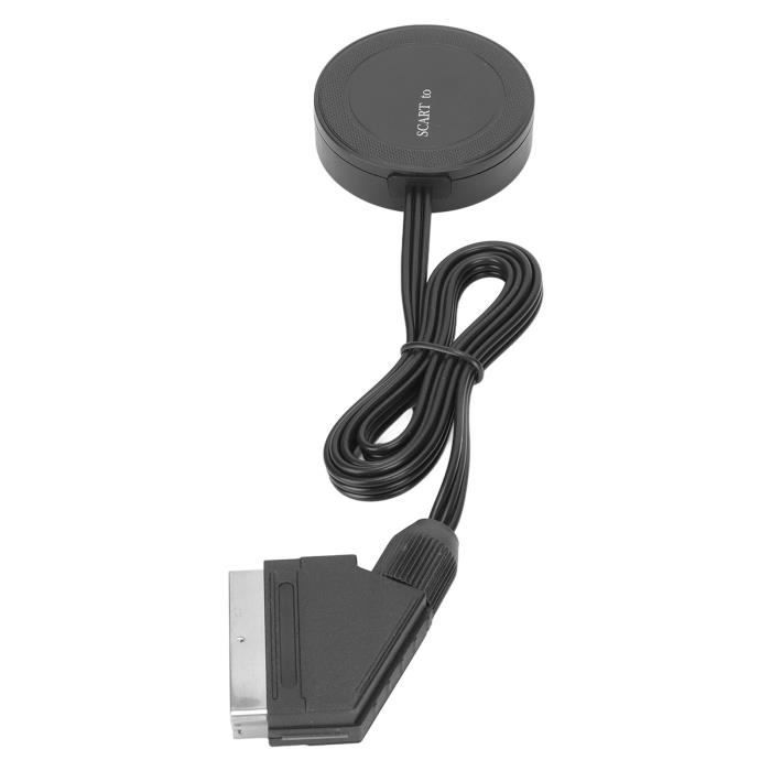 Convertisseur Retroscaler2x AV Vers HDMI - Pour Consoles Rétro (N64, VIC20, Etc.) - Sortie 480p/576p - Faible Latence - Rouge ABS