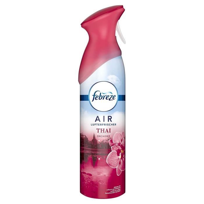 febreze air desodorisant spray thai orchidee 300ml lot de 3 cdiscount maison