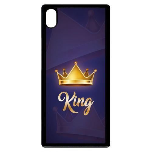 Coque Silicone + Verre Trempé Pour Sony Xperia XA1 PLUS - Transparente/noir, Neuf
