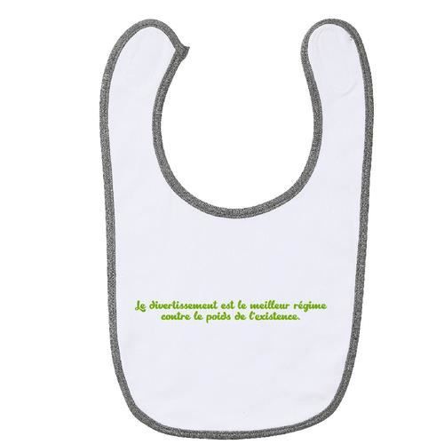 Bavoir Bebe Coton Gris Gs Citation Poids De L Existance Achat Vente Bavoir Cdiscount