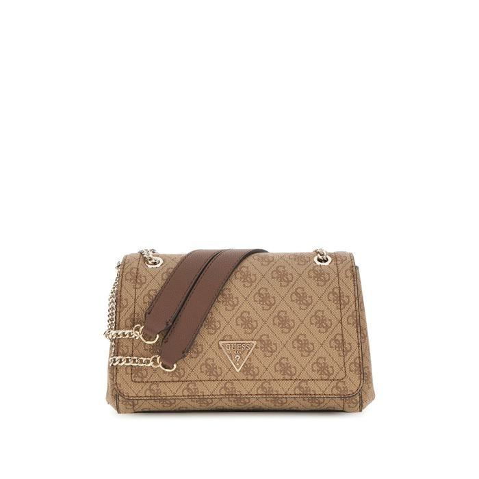Sac a sale main beige camel