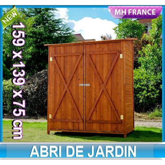 Meuble De Rangement Jardin Bois Achat Vente Pas Cher